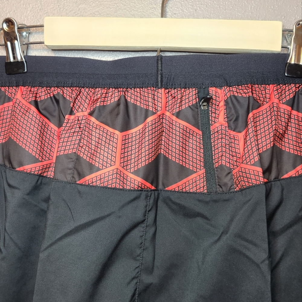 Nike Windbreaker Pants New Mens sz XL Red/Black Running - Picture 4 of 10